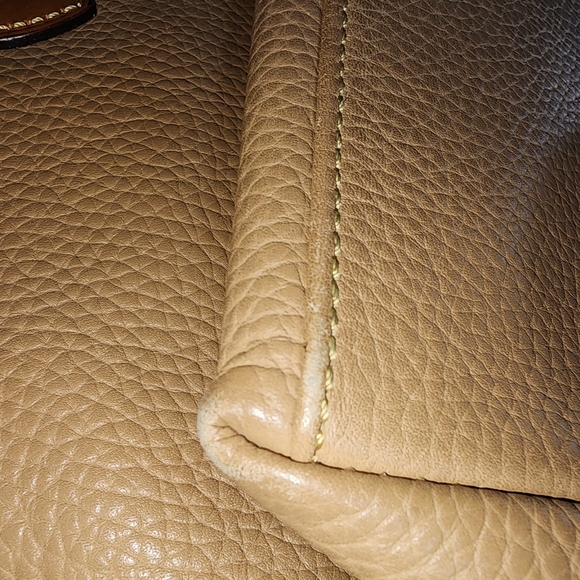 DOONEY AND BOURKE DILLEN SATCHEL LEATHER 2 WAY HANDBAG AND OR CROSSBODY - Picture 10 of 10